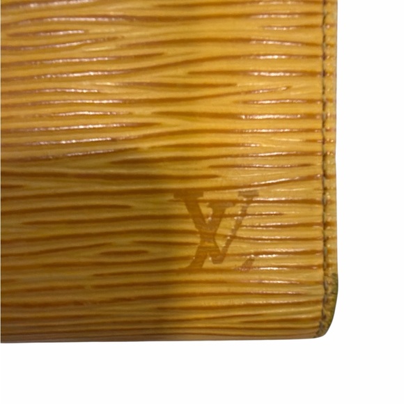 Louis Vuitton yellow epi kisslock wallet - Picture 12 of 12